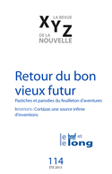 Revue XYZ de la nouvelle, no 114